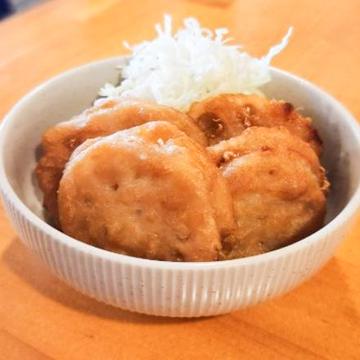 レンコンのはさみ揚げ