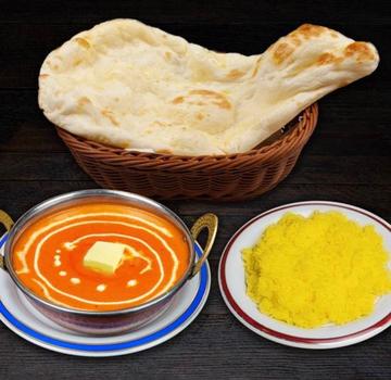 バターチキン＆チーズナンセットButter chicken ＆ Cheese Naan Set
