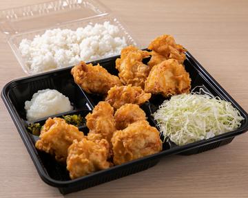 ヘルシーとり天マウンテン定食(8個)