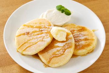 クラッシックパンケーキ(スープ付) Classic Pancake (Comes with Soup)