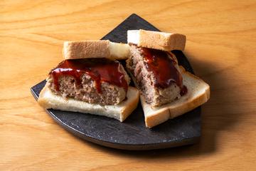 ハンバーグサンド