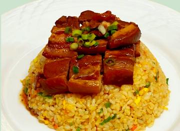 角煮チャーハン-角煮炒