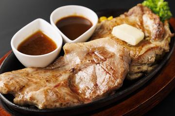 カントリーチキンとポークステーキのコンビ(単品)