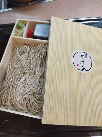 生蕎麦 一箱二人前