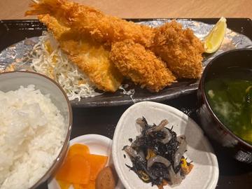 ミックスフライ弁当(カキフライ)
