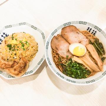 桂花細拉麺とチャーハンと餃子セット