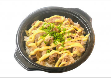 からしマヨ牛丼