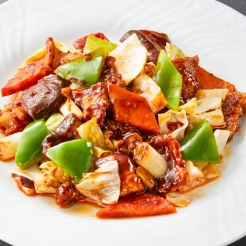 回鍋肉(豚肉とキャベツの味噌炒め)