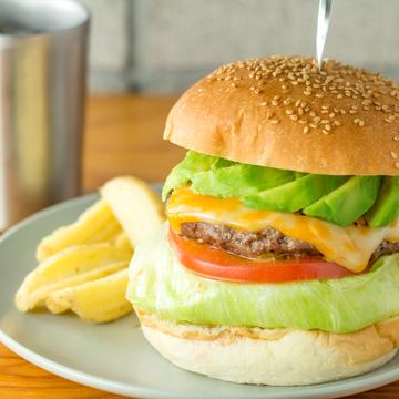 アボカドチーズバーガーセット