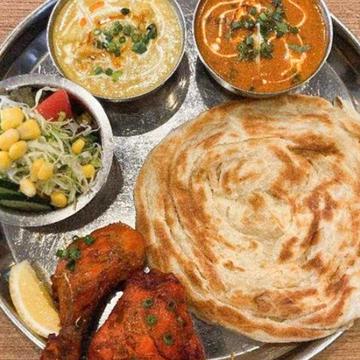 南インドカレー2種類バーベキューセット/South Indian 2 Curry BBQ Set