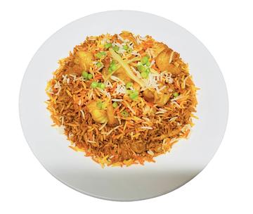 海老のスパイシービリヤニ Prawn Briyani