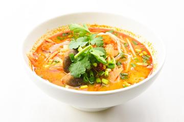 トムヤムラーメンセット (ミニライス付)