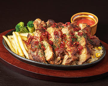 【お肉2倍】HOTソース ダブルNYジャークチキンステーキBOX