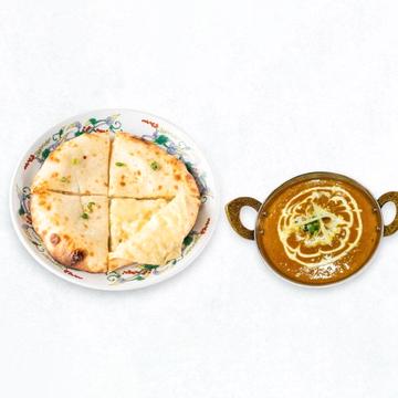 バターチキンカレー＆チーズナンセット Butter chicken curry＆Cheese Naan Set