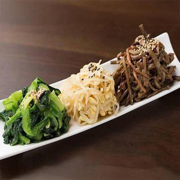 ナムル盛り合せ Assorted Namul Platter