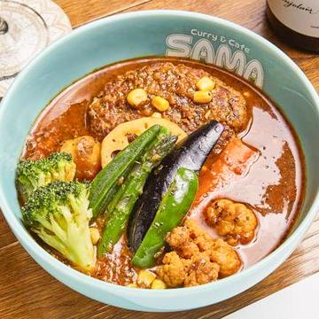 ハンバーグ野菜カリー Hamburg Steak ＆ Vegetable Curry