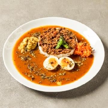牛だしスパイスラグーキーマカレー弁当