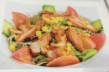 chicken tikka salad チキンティッカサラダ