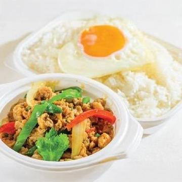 ガパオライスセット Gra Pao Rice