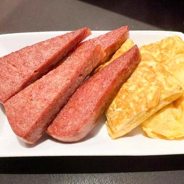 ポーク卵定食