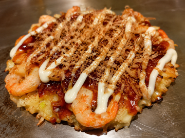 お好み焼き えび玉