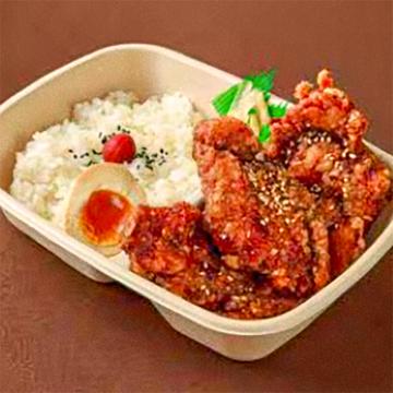 蔵之介の特製やみつき甘ダレのでっから弁当