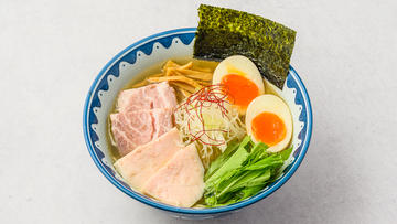 ガンコンとり塩ラーメン(全部のせ)