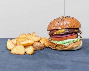 BBQチーズバーガーSET BBQ Cheeseburger Set
