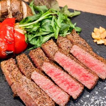 黒毛和牛ステーキ定食【Black Cow Wagyu Beef Steak Set Meal】