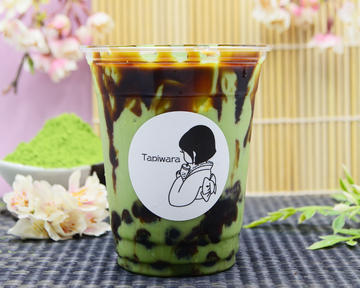 黒糖特選抹茶タピオカラテ Brown Sugar Special Matcha Tapioca Latte