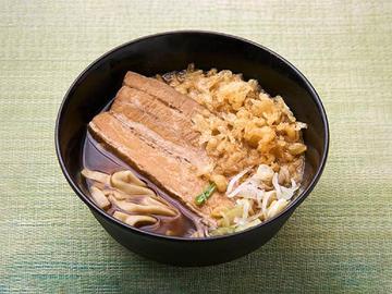 人気NO3 厚肉太麺そば！