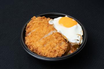 幸せカツカレー丼