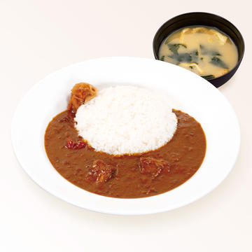 創業ビーフカレー(味噌汁付)
