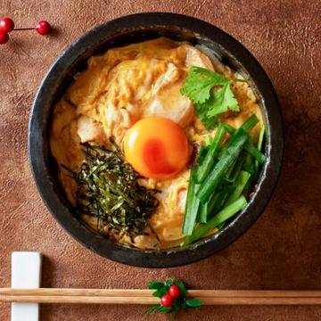 ニラ玉親子丼 Chive, Chicken＆Egg Rice Bowl