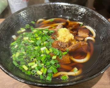 【肉増し】定番！牛すじ肉うどん 大