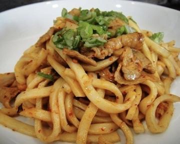 キムチ焼きうどん
