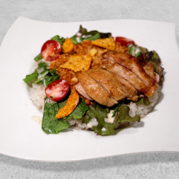 ガーリックチキンタコライス Garlic Chicken Taco Rice