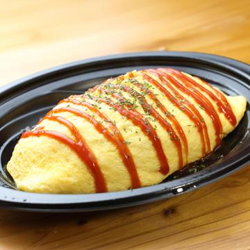 九重卵の洋食オムライス (ケチャップ)