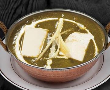 サグパニールカレー Spinach Paneer Curry