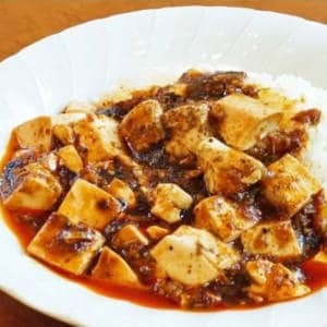 麻婆豆腐丼