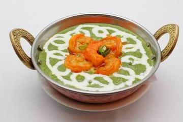 プラウンサグカレー/Prawn Sag Curry