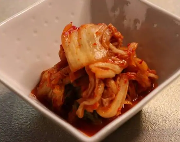 焼肉屋の白菜キムチ