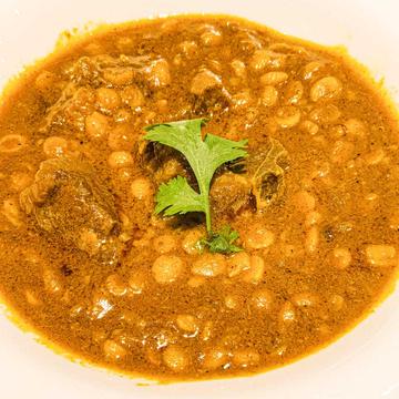 骨付きマトンとチョナダル(ひよこ豆)のカレー Bone-in Mutton ＆ Chana Dal Curry 約200cc(Halal)