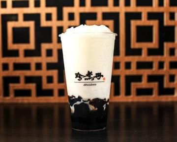 黒糖仙草ゼリーミルク Brown Sugar Grass Jelly Milk