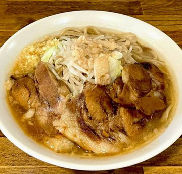 【豚3枚】豚ギャングラーメン(300g) Pork Lover’s Ramen
