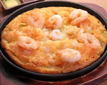 エビチーズチヂミ