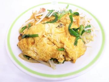 ニラ玉炒め  定食