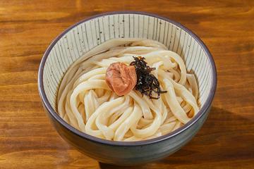 【人気No.3】梅しそ生醤油うどん(冷)
