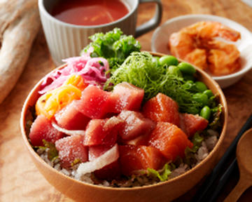 カスタマイズ ポキ丼