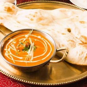 バターチキンカレーナンセット (Butter Chicken Curry Nan Set)